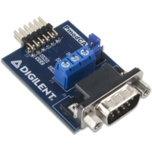 Pmod CAN 2.0B Controller with Integrated Transceiver
